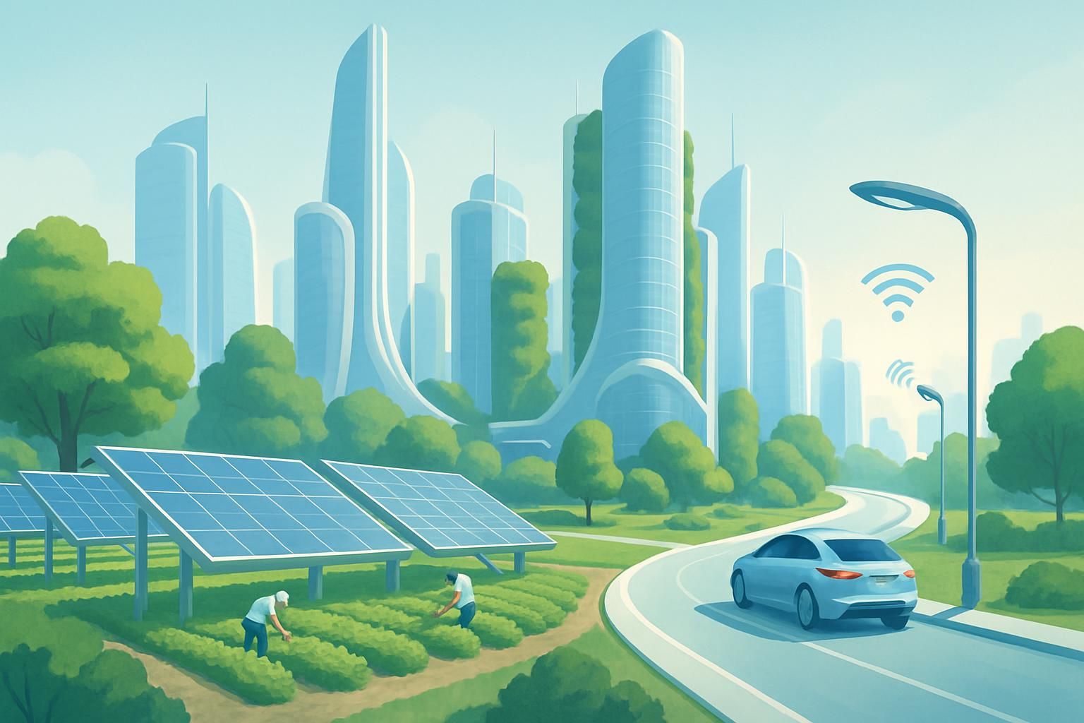 découvrez comment l'agrivoltaïsme révolutionne la production d'énergie solaire en milieu agricole, alliant agriculture durable et production énergétique efficace pour un avenir écologique.